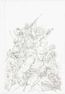IDW Artist - Steve Kurth G.I. Joe #1 Variant Cover Original Art (IDW, 2013)....