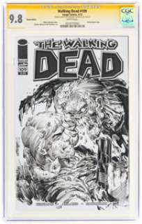 Castrillo, Anthony - Anthony Castrillo The Walking Dead #109 Variant Sketch Cover Edition - Signature Series Original Art (Image, 2013)...
