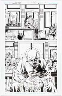 Kubert, Andy | Andy Kubert and Sandra Hope Superman Giant #13 "Superman: Up in the Sky" Part 10, Story Page 4 Original Art (DC, 2... | Heritage