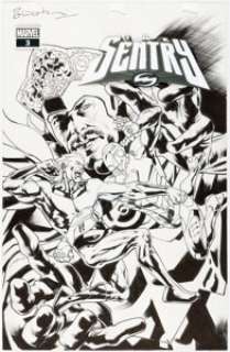 Hitch, Bryan | Bryan Hitch Sentry #3 Cover Original Art (Marvel, 2018).... | Heritage