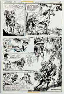 Grell, Mike | Mike Grell Warlord #3 Story Page 9 Original Art (DC, 1976).... | Heritage