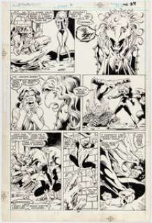 Davis, Alan | Alan Davis and Paul Neary Excalibur #2 Story Page 17 Original Art (Marvel, 1988).... | Heritage