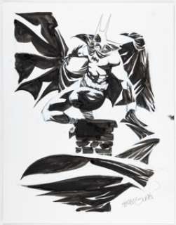 Jones, Kelley | Kelley Jones - Batman Illustration Original Art (undated).... | Heritage