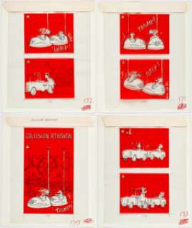 Aragonés, Sergio | Sergio Aragones In Mad We Trust Collision Revision Complete 4-Page Story Gag Art Group (MAD, 1974). ... (Total: 4 Original Art) | Heritage