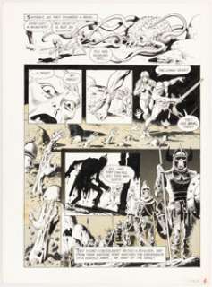 Wood, Wally | Wally Wood Vampirella #9 Story Page 4 Original Art (Warren, 1971).... | Heritage