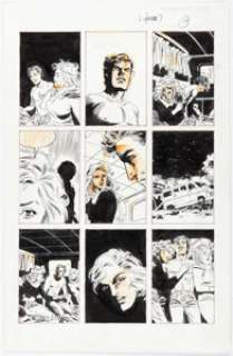 Lapham, David - David Lapham and John Dixon Harbinger #1 Story Page 14 Original Art (Valiant, 1992)....