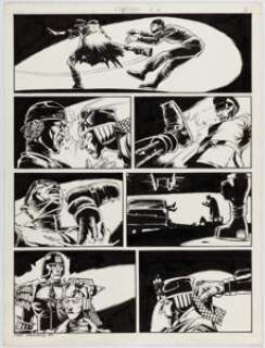 Kennedy, Cam | Cam Kennedy 2000 AD Prog #645 Story Page 6 Original Art (Fleetway Publications, 1989).... | Heritage