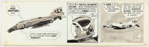 Crane, Roy | Roy Crane Buz Sawyer Daily Comic Strip Original Art dated 10-31-63 (King Features Syndicate, 1963).... | Heritage