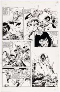 Buscema, John | John Buscema and Tony DeZuniga Marvel Super Special #9 Conan Story Page 20 Original Art (Marvel, 1978).... | Heritage