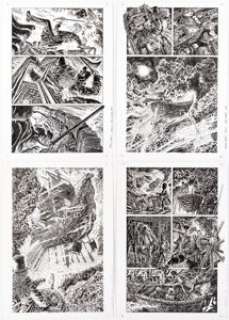 Unidentified Alternative Art Comic Artist | Raulo Caceres Captain Swing and the Electrical Pirates of Cindery Island #2 Complete Story Page Original Art Group... (Total: 22 Original Art) | Heritage