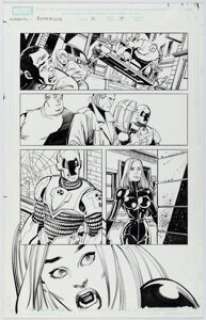 Jurgens, Dan - Dan Jurgens and Klaus Janson Supreme Power: Hyperion #2 Story Page 19 Original Art (Marvel/MAX, 2005)....