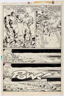 Davis, Alan | Alan Davis and Paul Neary Excalibur #3 Story Page 5 Original Art (Marvel, 1988).... | Heritage