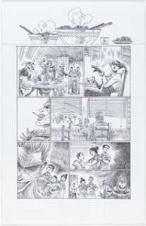 James Stokoe - Batman Annual #5 Joker and Harley Quinn Story Page 13 Original Art (DC, 2021)....