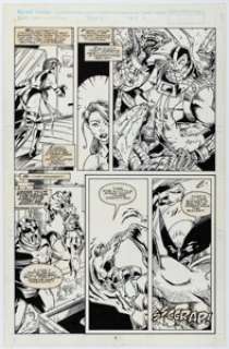 Karl Kerschl and Hector Collazo - X-Men: Prelude to Perdition #1 Story Page 6 Original Art (Marvel, 1995).
