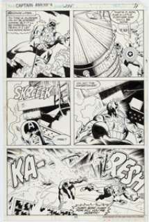 Sal Buscema And Jack Abel | Captain America #235 Story Page 7 Original Art (Marvel, 1979). | Heritage