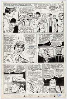 Dick Ayers And John Tartaglione | Sgt. Fury Annual #3 Story Page 13 Original Art (Marvel, 1967). | Heritage