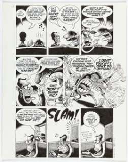 Peter Bagge Hate #9 Story Page 8 Original Art (Fantagraphics, 1992). | Heritage