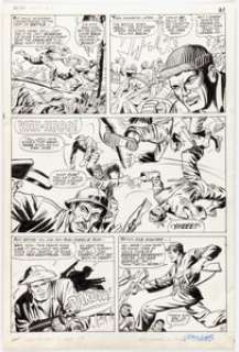Dick Ayers and John Tartaglione Sgt. Fury Annual #3 Story Page 21 Original Art (Marvel, 1967). | Heritage