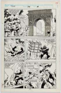 Dale Keown and Bob McLeod The Incredible Hulk #371 Story Page 10 Sub-Mariner Original Art (Marvel, 1990). | Heritage