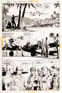 Russ Heath Our Army at War #256 Sgt. Rock Story Page 4 Original Art (DC, 1973). | Heritage