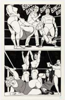 Jaime Hernandez Whoa, Nellie! #2 Story Page 7 Original Art (Fantagraphics, 1996). | Heritage