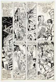 George Perez and Pablo Marcos New Teen Titans #6 Story Page 16 Original Art (DC, 1981). | Heritage