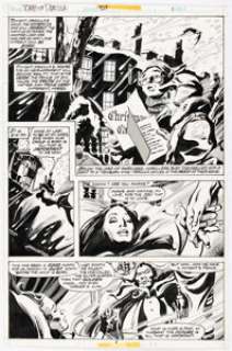 Gene Colan and Tom Palmer Tomb of Dracula #54 Page 2 Original Art (Marvel, 1977). | Heritage