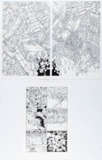 Chris Dreier [Gianluca Pagliarani printed blue lines] Wolfskin: Hundredth Dream #5 Story Pages 1-9 Original Art (Avatar Press, 2010). (Total: 9 Original Art) | Heritage