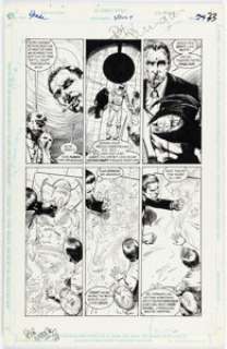 Chris Bachalo and Mark Pennington Shade, The Changing Man #1 Story Page 29 Original Art (DC, 1990).