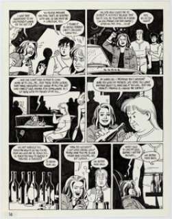 Jaime Hernandez Love and Rockets #27 Story Page 14 Maggie Original Art (Fantagraphics, 1988). | Heritage