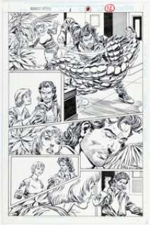 Gil Kane and Tom Palmer Scarlet Spider #1 Story Page 9 Original Art (Marvel, 1995). | Heritage