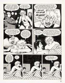Jaime Hernandez Love and Rockets #27 Story Page 3 Vicki Glori Original Art (Fantagraphics, 1988). | Heritage