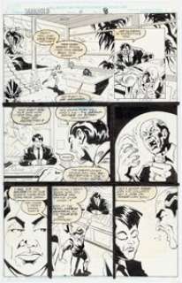 Al Bigley and Ariane Lenshoek Darkhold: Pages from the Book of Sins #6 Story Page 6 Original Art (Marvel, 1993).