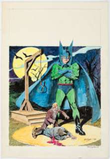 Bob Fujitani Hangman Comics #8 Cover Re-Creation Original Art (2002). | Heritage