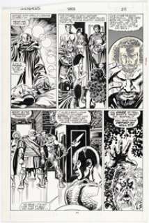 John Buscema and Tom Palmer The Avengers #283 Story Page 21 Original Art (Marvel, 1987). | Heritage