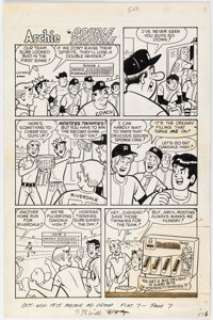 Dan DeCarlo and Jim DeCarlo (attributed) - Archie Hostess Twinkies Complete 1-Page Ad "Double Trouble" Original Art and Color Production Materials Group of 3 (Archie, 1975). (Total: 3 Original Art) | Heritage