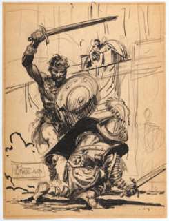 Al Williamson Valor #2 Cover Preliminary Original Art (EC, 1955). | Heritage
