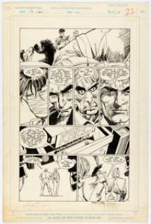 Denys Cowan and Dick Giordano The Question #21 Story Page 19 Original Art (DC, 1988). | Heritage