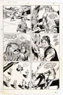 Tony Salmons and Tom Palmer Star Wars #91 Story Page 15 Original Art (May, 1985). | Heritage