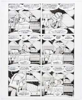 Peter Bagge Comic Shop News The Bradleys Cover Original Art (Comic Shop News, 2024). | Heritage