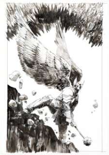 Gerardo Zaffino Hawkman #22 Variant Cover Original Art (DC, 2020). | Heritage