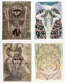 Michael Kaluta Michael Kaluta Series Two Trading Card Illustration Original Art Group of 4 (FPG Cards, 1995). (Total: 4 Original Art) | Heritage