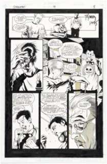 Tony Harris and Wade Von Grawbadger Starman #9 Story Page 8 Original Art (DC, 1995). | Heritage