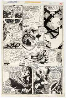 Jim Starlin and Al Milgrom Giant-Size Defenders #1 Story Page 3 Original Art (Marvel, 1974). | Heritage