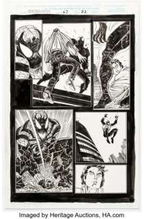 John Romita Jr. and Al Milgrom Spider-Man #67 Story Page 22 Original Art (Marvel, 1996). | Heritage