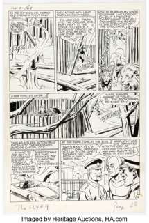 John Giunta Adventures of the Fly #9 Story Page 4 Original Art (Archie/Archie Adventure Series, 1960). | Heritage
