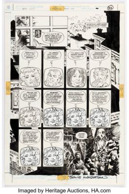 Bernie Wrightson Batman: The Cult #1 Story Page 32 Original Art (DC, 1988). | Heritage