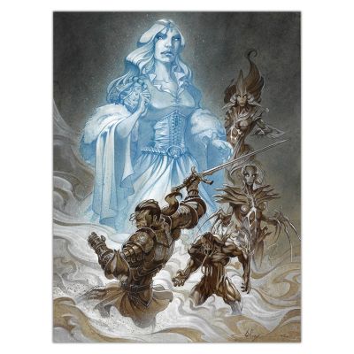 Anthony Jean | La Licorne - Illustration originale | Achetez de l’Art