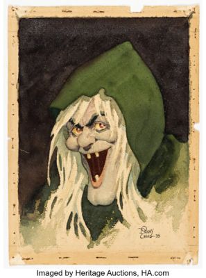 Johnny Craig - The Crypt Keeper Painting Original Art (1978). | Heritage