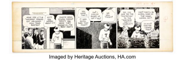 Harold Gray Little Orphan Annie Daily Comic Strip Original Art dated 11-4-67 (News Syndicate Co., 1967). | Heritage